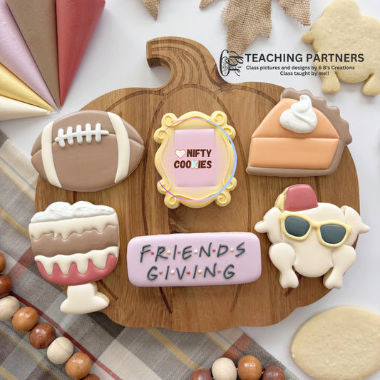 Nov 17,  7 PM Friendsgiving Cookie Class @BRC